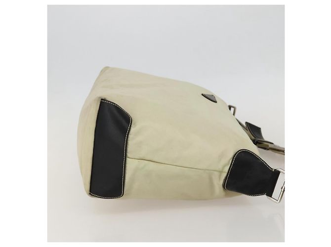 Borsa a Spalla Vintage Prada Tessuto - vista 4