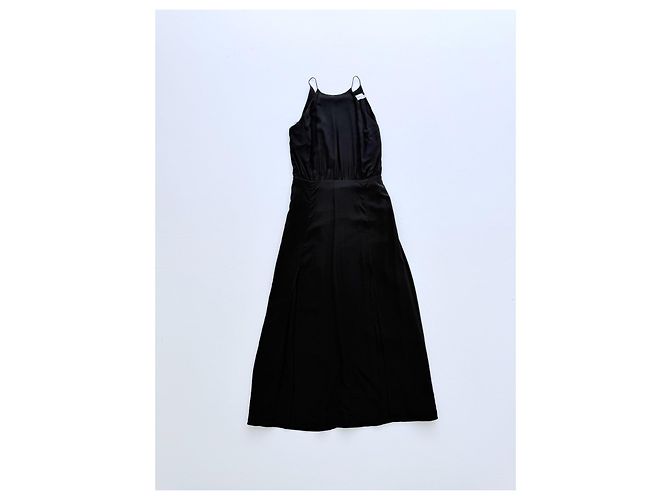 Zimmermann Kleid aus schwarzer Seide - Ansicht 3
