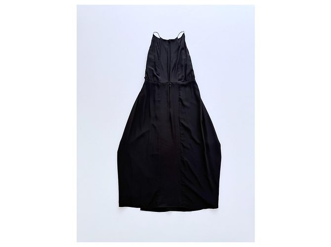 Zimmermann Kleid aus schwarzer Seide - Ansicht 4