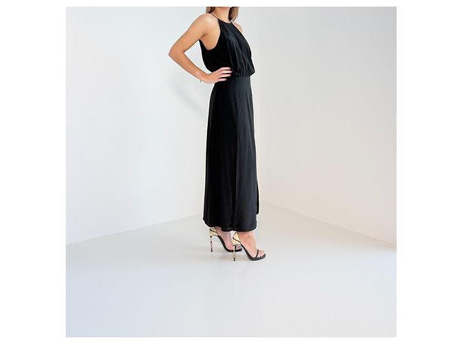 Zimmermann Kleid aus schwarzer Seide - Ansicht 5