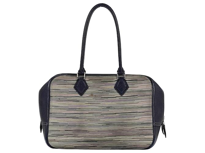Borsa Hermès Plume 28 Blu navy - vista 3
