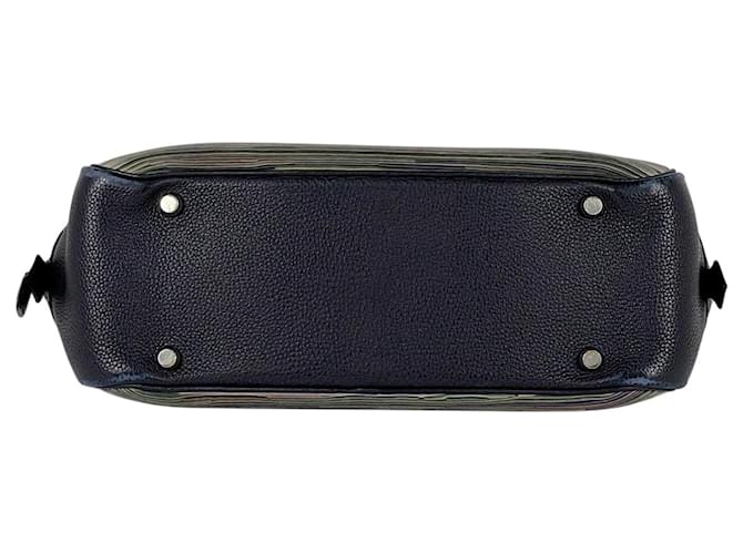 Borsa Hermès Plume 28 Blu navy - vista 5