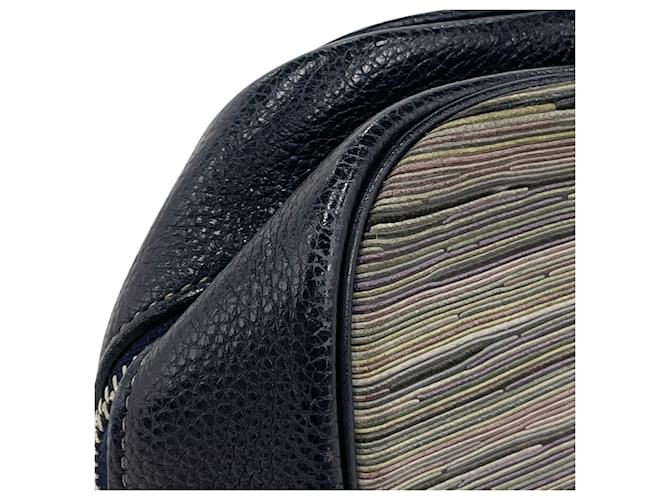 Borsa Hermès Plume 28 Blu navy - vista 8