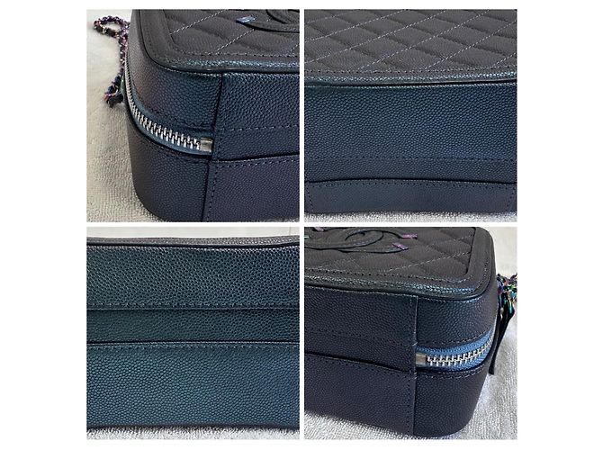 Chanel Filiarem Vanity Case Small de Couro Multicor - vista 8