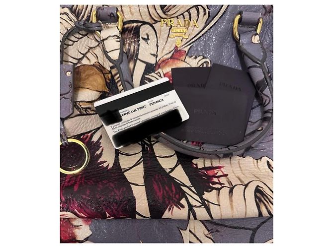 Bolsa Prada Fairy Bag Multicor Couro Exótico - vista 10