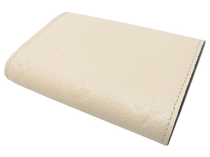 Carteira Louis Vuitton Rosalie Coin Case Cru - vista 4