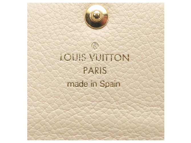 Carteira Louis Vuitton Rosalie Coin Case Cru - vista 7