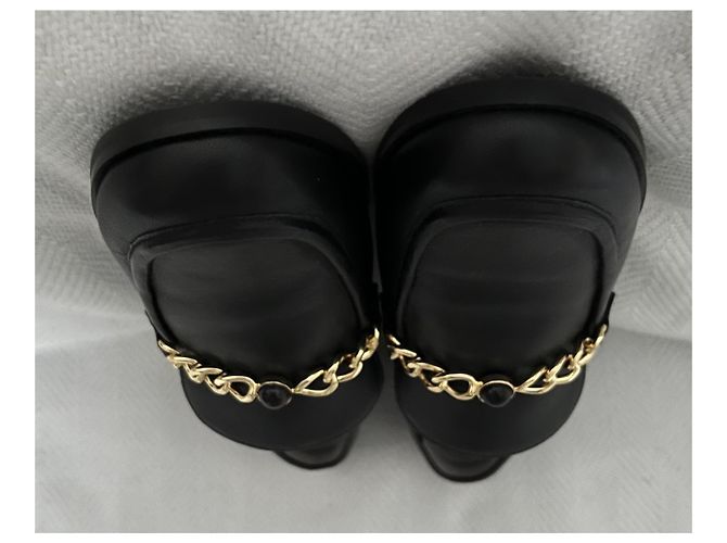 Mocassini Stuart Weitzman in pelle nera Nero - vista 5