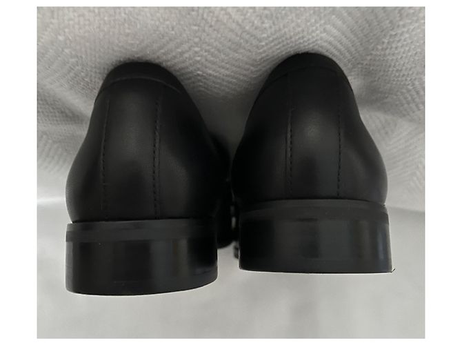 Mocassini Stuart Weitzman in pelle nera Nero - vista 6