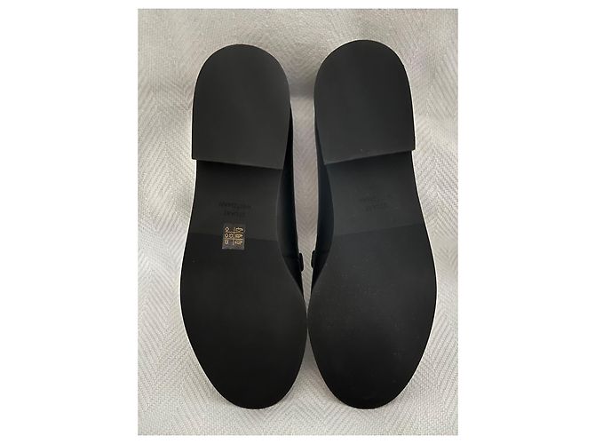 Mocassini Stuart Weitzman in pelle nera Nero - vista 7