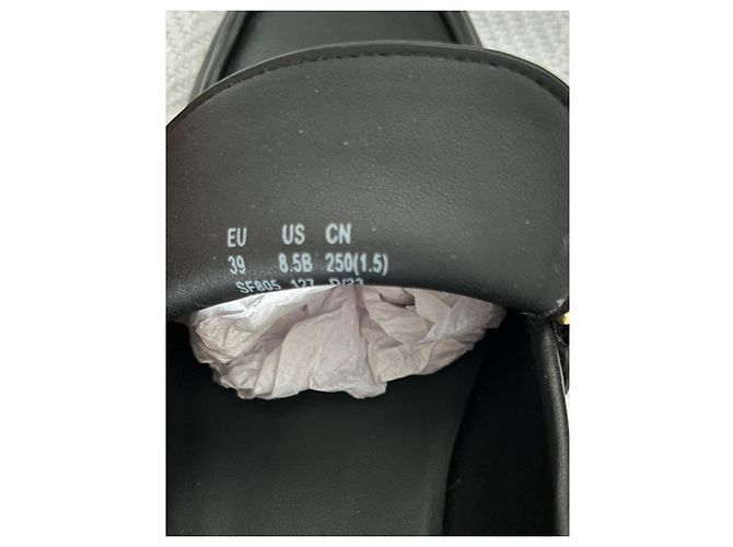 Mocassini Stuart Weitzman in pelle nera Nero - vista 8