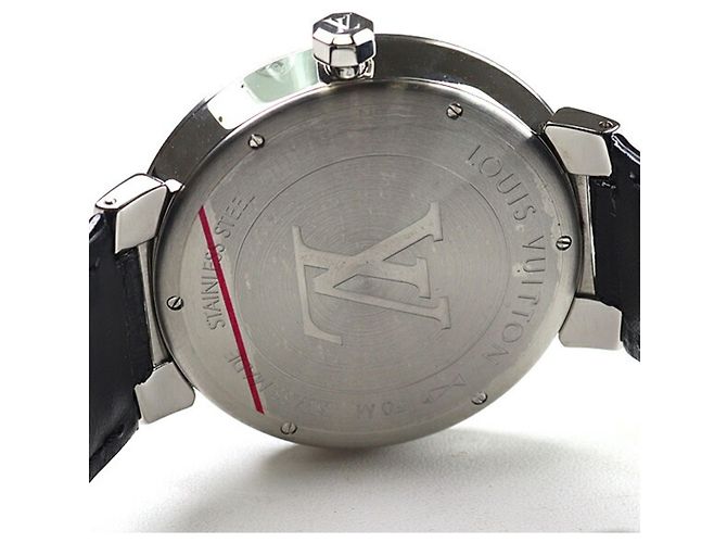 Relógio Masculino Louis Vuitton Tambour Damier Q1D00 - vista 3