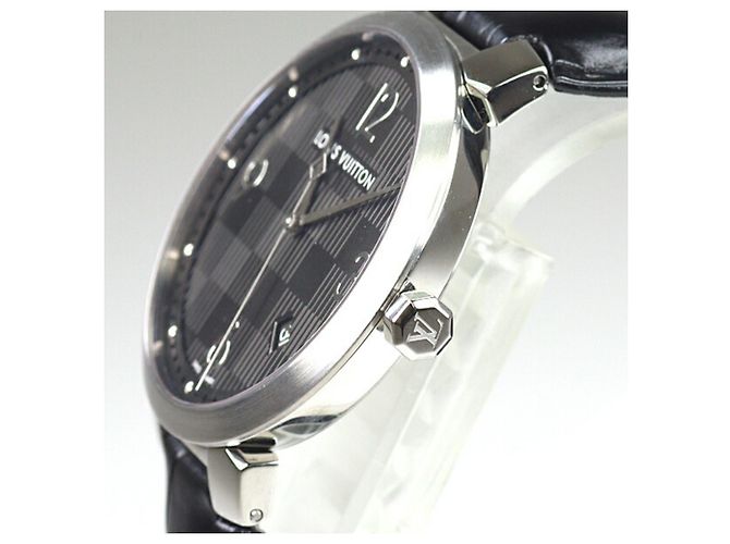Relógio Masculino Louis Vuitton Tambour Damier Q1D00 - vista 4