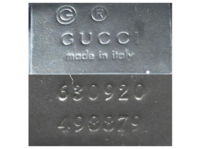 Marsupio in tela Techno Gucci Nero Rosso Verde - vista 8