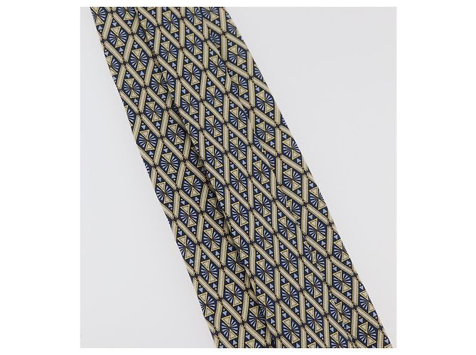 Hermès HERMES Necktie Silk Blue Auth 174891A - view 10