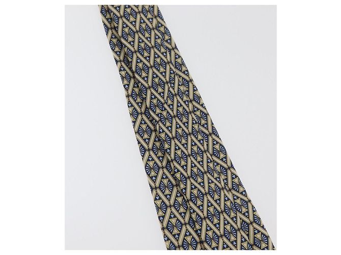 Hermès HERMES Necktie Silk Blue Auth 174891A - view 11