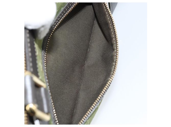 LOUIS VUITTON Monogram Mini Lucille PM Borsa a Mano TST Khaki M92682 LV Auth AMZ006 Cachi - vista 24