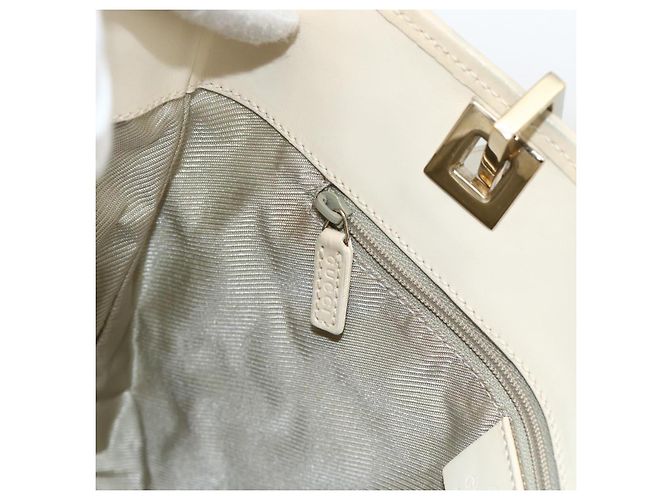 Borsa Tote GG Canvas Gucci Azzurro Chiaro Oro Auth YKZ1004 D'oro Blu chiaro - vista 19