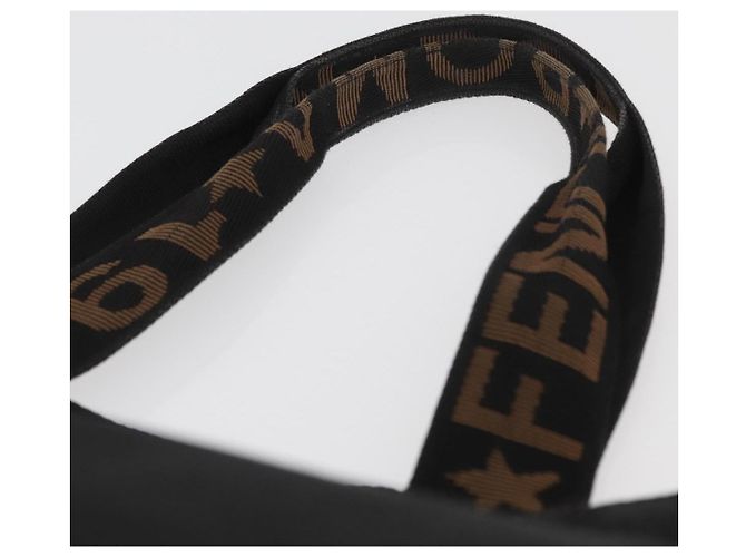 FENDI Tote Bag aus schwarzem Canvas Auth ka3757 - Ansicht 14