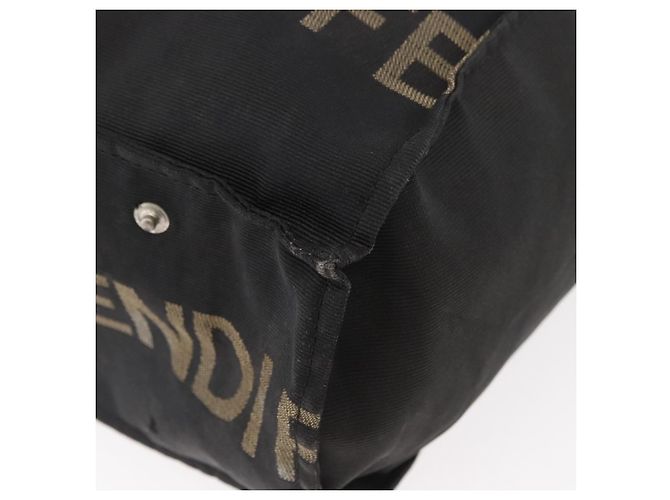 FENDI Tote Bag aus schwarzem Canvas Auth ka3757 - Ansicht 15