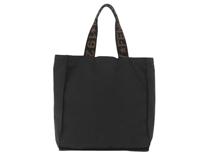 FENDI Tote Bag aus schwarzem Canvas Auth ka3757 - Ansicht 2