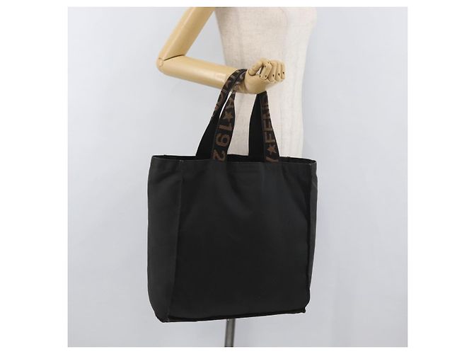 FENDI Tote Bag aus schwarzem Canvas Auth ka3757 - Ansicht 21
