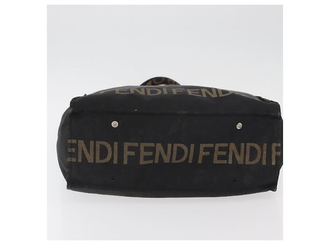 FENDI Tote Bag aus schwarzem Canvas Auth ka3757 - Ansicht 5