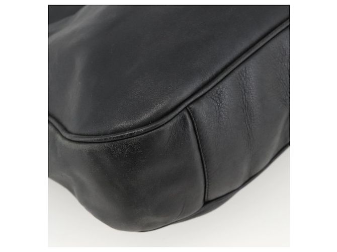 Borsa a Spalla in Pelle Gucci Bamboo 2way Nera Oro 001 0166 1577 Auth YKZ947 Nero D'oro - vista 16