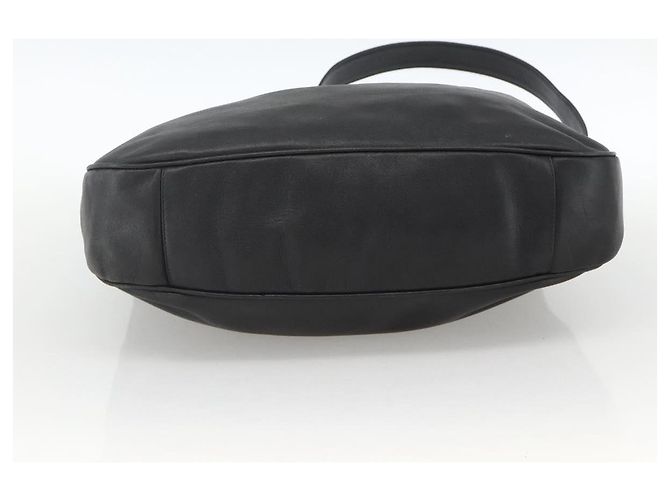 Borsa a Spalla in Pelle Gucci Bamboo 2way Nera Oro 001 0166 1577 Auth YKZ947 Nero D'oro - vista 5