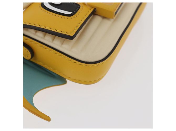 Borsa Mini Mamma Baguette FENDI Nappa Dragonite FRGMT x POKMON Auth 158607SM - vista 16