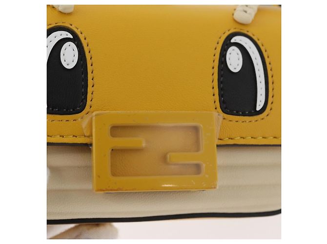 Borsa Mini Mamma Baguette FENDI Nappa Dragonite FRGMT x POKMON Auth 158607SM - vista 20
