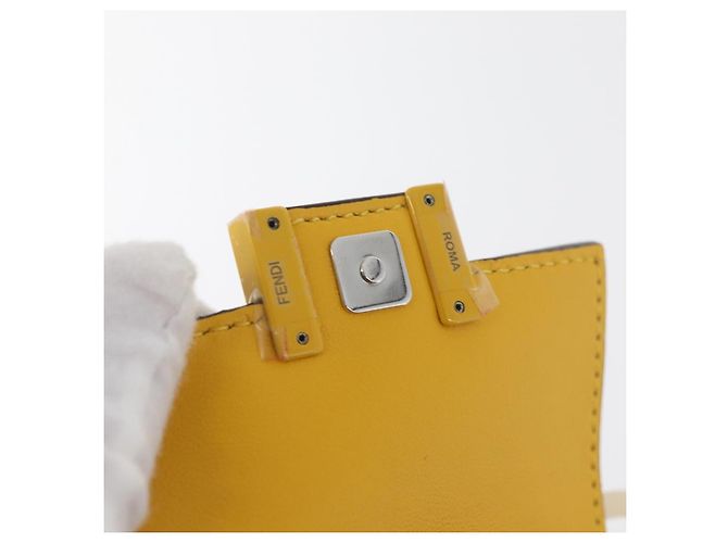Borsa Mini Mamma Baguette FENDI Nappa Dragonite FRGMT x POKMON Auth 158607SM - vista 24