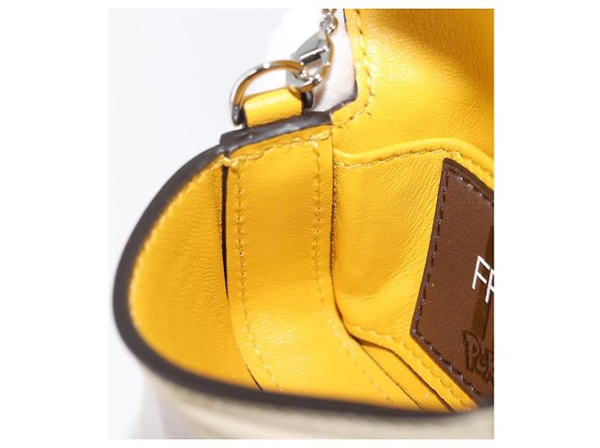 Borsa Mini Mamma Baguette FENDI Nappa Dragonite FRGMT x POKMON Auth 158607SM - vista 27