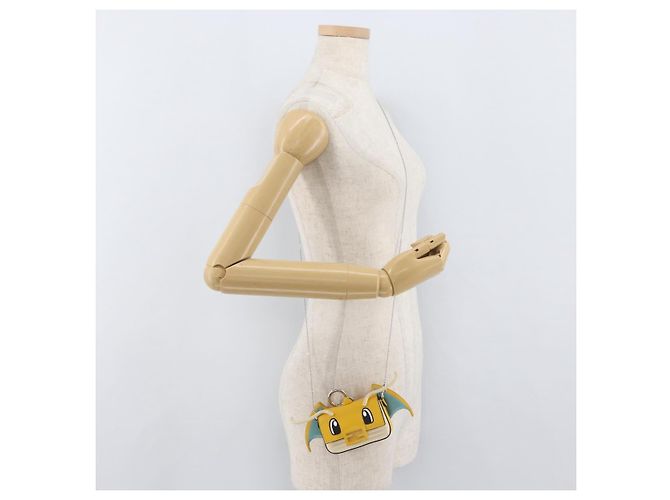 Borsa Mini Mamma Baguette FENDI Nappa Dragonite FRGMT x POKMON Auth 158607SM - vista 29