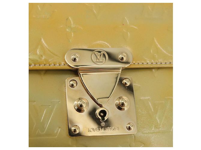 LOUIS VUITTON Monogram Vernis Handtasche Spring street Grau M91029 LV Auth YKZ759 - Ansicht 18