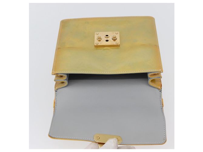 LOUIS VUITTON Monogram Vernis Handtasche Spring street Grau M91029 LV Auth YKZ759 - Ansicht 19