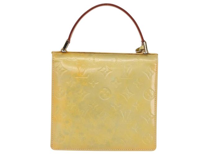 LOUIS VUITTON Monogram Vernis Handtasche Spring street Grau M91029 LV Auth YKZ759 - Ansicht 2