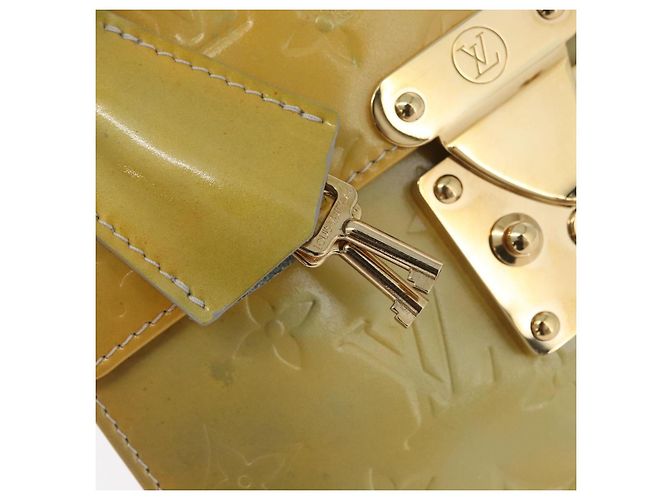 LOUIS VUITTON Monogram Vernis Handtasche Spring street Grau M91029 LV Auth YKZ759 - Ansicht 9
