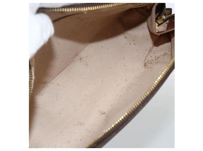 LOUIS VUITTON Pochette Cosmetica Demi Ronde Monogram M47520 LV Auth BA11983 Monogramma - vista 10