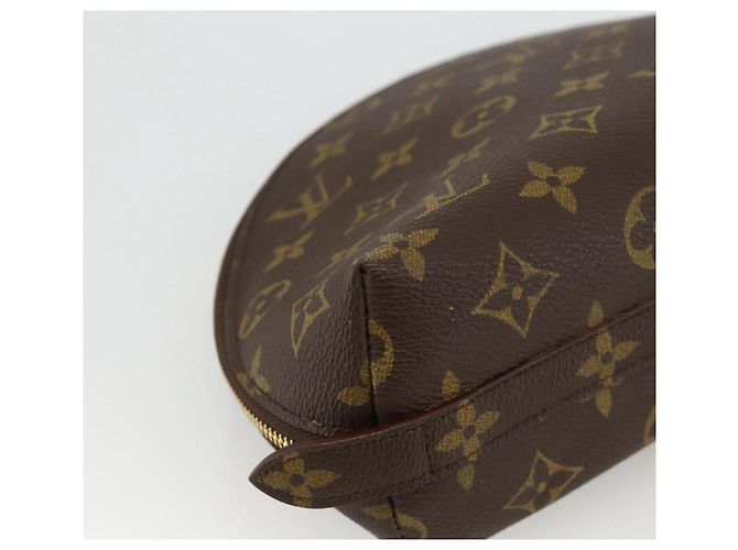 LOUIS VUITTON Pochette Cosmetica Demi Ronde Monogram M47520 LV Auth BA11983 Monogramma - vista 16
