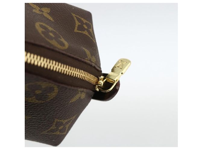 LOUIS VUITTON Pochette Cosmetica Demi Ronde Monogram M47520 LV Auth BA11983 Monogramma - vista 8
