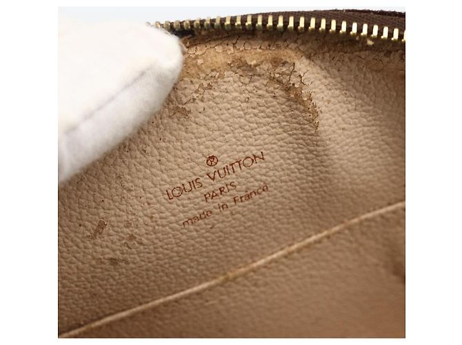 LOUIS VUITTON Pochette Cosmetica Demi Ronde Monogram M47520 LV Auth BA11983 Monogramma - vista 9