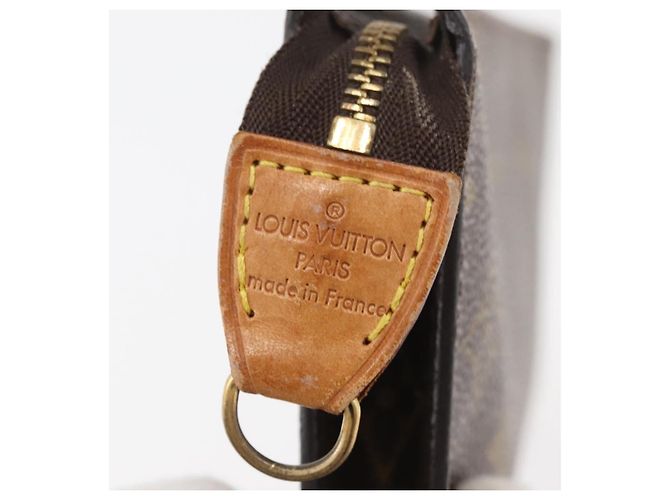 LOUIS VUITTON Bolsa de Accesorios Monogram Bucket GM Auth ARZ883 Monograma - vista 8