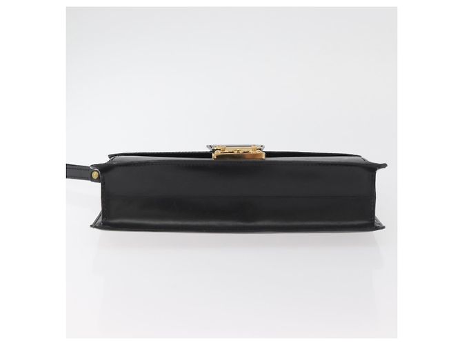 LOUIS VUITTON Epi Série Dragonne Clutch Bag Preto M52612 LV Auth 174735 - vista 5