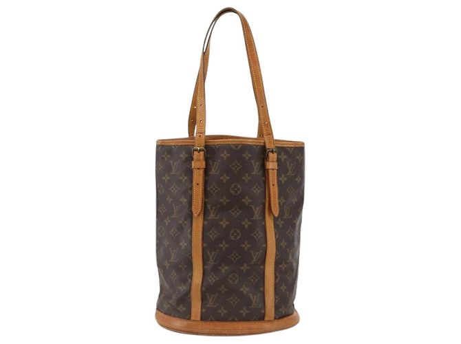 LOUIS VUITTON Borsa a Spalla Monogram Bucket GM M42236 LV Auth BAZ725 Monogramma - vista 13