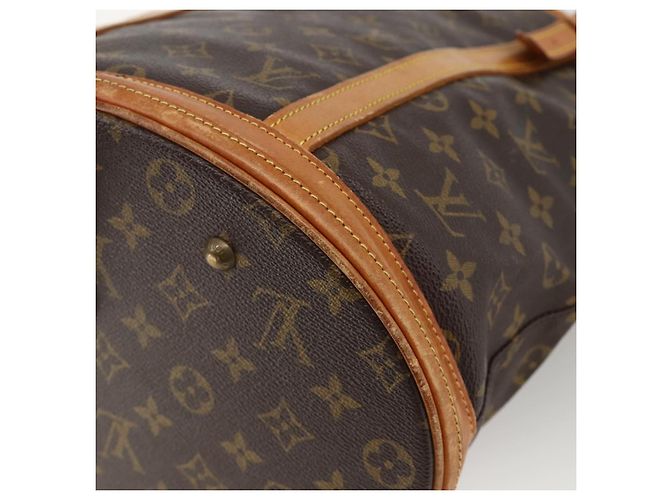 LOUIS VUITTON Borsa a Spalla Monogram Bucket GM M42236 LV Auth BAZ725 Monogramma - vista 17