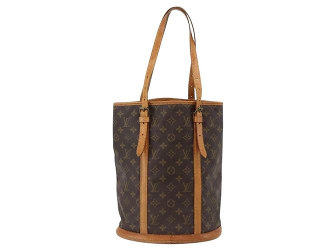 LOUIS VUITTON Borsa a Spalla Monogram Bucket GM M42236 LV Auth BAZ725 Monogramma - vista 2