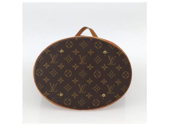 LOUIS VUITTON Borsa a Spalla Monogram Bucket GM M42236 LV Auth BAZ725 Monogramma - vista 5