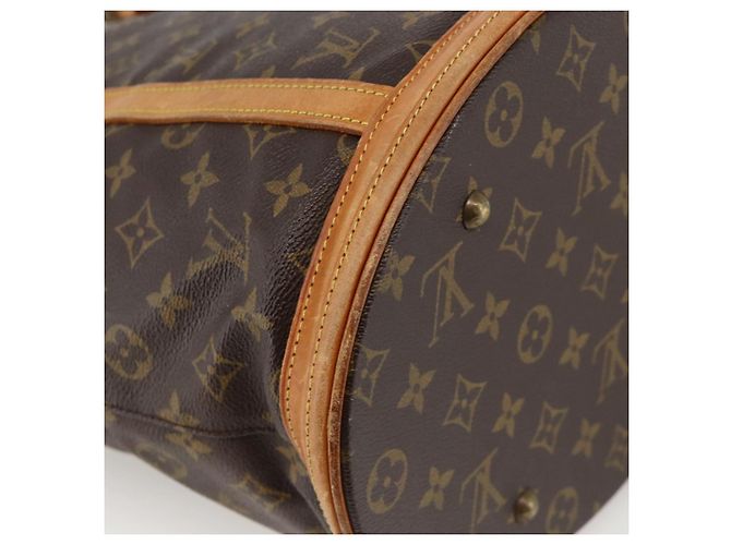 LOUIS VUITTON Borsa a Spalla Monogram Bucket GM M42236 LV Auth BAZ725 Monogramma - vista 8