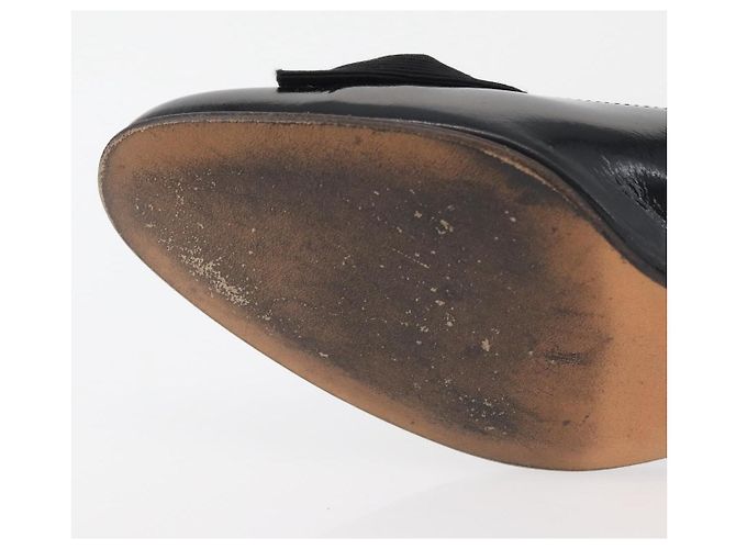 Salvatore Ferragamo Décolleté in Pelle 6 Nero Auth 174618A - vista 8